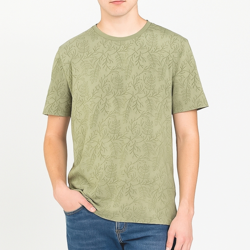 Goodfellow & Co Men's Sage Fling Short Sleeve Crew Neck T-shirt Size S
